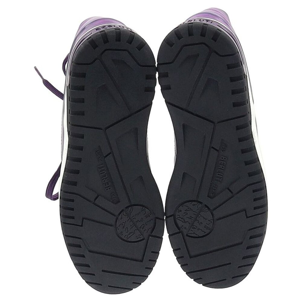 Purple Men's Sneakers - Picture 6 of 8